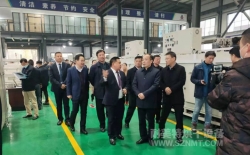 湖南省常德市市委書記、市長等領(lǐng)導(dǎo)蒞臨湖南省耐美特智能烘干工業(yè)設(shè)備有限公司視察指導(dǎo)工作